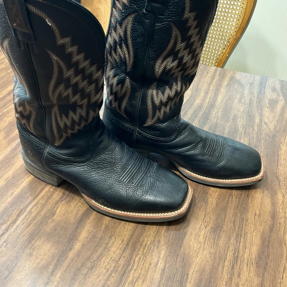 Ariat boots, black, size 13